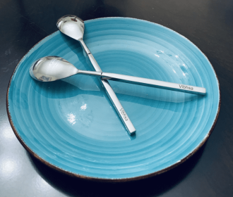 Vibhsa 6-PC Stainless Steel Dessert Spoon
