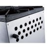 Capacity  Commercial Stock Pot With Four  Burner Count - silver - stainless steel