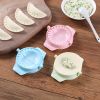 3pcs Large Household Bag Dumpling Tool Fully Automatic Dumpling Leather Crescent Shape Pinch Dumpling Mold Mix And Match - Mixed Color-A