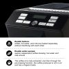 Espresso Machine with Milk Frother - Fully Automatic for Perfect Coffee, Black - Black