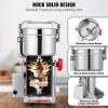VEVOR 1000g Electric Grain Mill Grinder, High Speed 3750W Commercial Grinders, Stainless Steel Pulverizer Powder Machine, Swing Type - Default