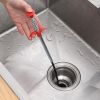1pc Spring Pipe Dredging Tool; Drain Dredger Clog Tool; For Kitchen Sink Sewer Cleaning Hook Tool; Household Stuff - 23.62in