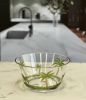 Palm Tree Acrylic Serving Bowls, Unbreakable Small Plastic Bowls, Soup Bowls, Salad Bowls, Cereal Bowl for Snacks, BPA Free - as Pic
