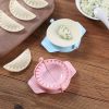 3pcs Large Household Bag Dumpling Tool Fully Automatic Dumpling Leather Crescent Shape Pinch Dumpling Mold Mix And Match - Mixed Color-A