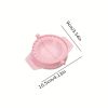 3pcs Large Household Bag Dumpling Tool Fully Automatic Dumpling Leather Crescent Shape Pinch Dumpling Mold Mix And Match - Mixed Color-A