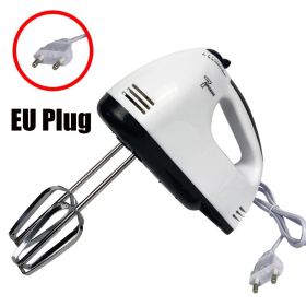 Multifunctional 7 Speed Mini Mixer Electric Food Blender Handheld Mixer Egg Beater Automatic Cream Food Cake Baking Dough Mixer (Plug: EU)