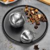 1pc 304 Stainless Steel Seasoning Ball; Thickened Ball Tea Strainer; Spice Filter; Kitchen Gadget - 304 Seasoning Ball