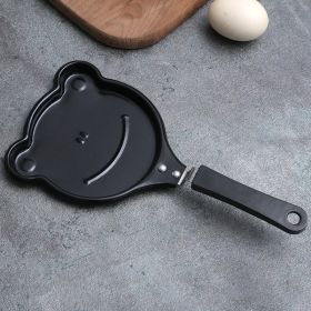 1pc Breakfast Mini Omelette Pan Creative Cute Cartoon Diy Omelette Pan Non-Stick Pan Kitchen Fried Egg Pan (Pattern: Frog)